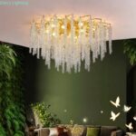 Gold Luster Luxury Crystal Chandelier (80cm Diameter) - Image 3