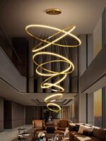 Ultra Modern Creative Luxury Chandelier ( 10 Rings) - Image 6