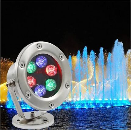 Stainless Steel Fountain Ligh