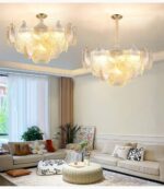 Luxury French Style Shell Shape Glass Chandelier ( Dia 750mm ) - Image 2