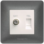 1G TV Socket + 1G Tel Socket - Image 2