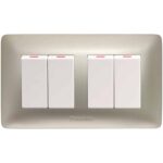 4 Gang 1-Way Switch - Panasonic