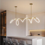Modern, Artistic Long Hose Ceiling Chandelier - Image 2