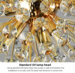 Luxury Luster Crystal Chandelier ( Diameter 600mm ) - Image 4