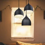 Vintage Ceiling Pendant Lamp ( Cluster of 3 Lamps) - Image 2