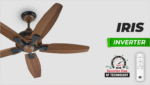 SK Inverter Fan IRIS With Remote 56" - Image 3
