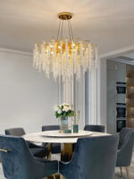 Gold Luster Luxury Crystal Chandelier (80cm Diameter) - Image 6