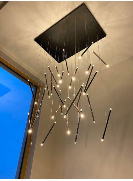 Modern SMD Long Stick Chandelier (36 Sticks )
