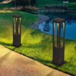 Modern Outdoor Waterproof IP65 Garden Lamp ( 2 Feet Height ) - Image 2