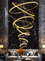 Ultra Modern Creative Luxury Chandelier ( 10 Rings)
