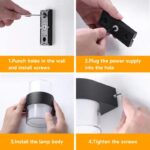 Outdoor Waterproof IP65 Wall Lamp - Image 5