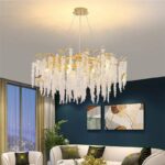 Gold Luster Luxury Crystal Chandelier (80cm Diameter) - Image 7