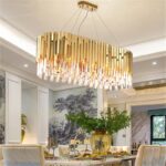 LUXURY Gold Crystal Chandelier - Image 2
