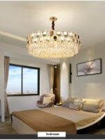 Modern Luster Gold High Class Crystal Chandelier - Image 4