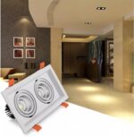 Square Recessed COB Down Light( 2x8watt ) - Image 6