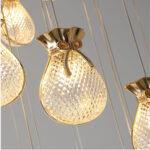 LUXURY Doctrine Modern Pouch Pendant Light - Image 4