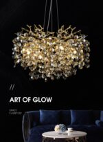 Luxury Tree Branches Crystal Chandelier ( 600 mm Diameter ) - Image 5