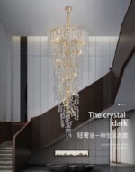 Luxury Gold Luster Money Tree Crystal Chandelier - Image 5