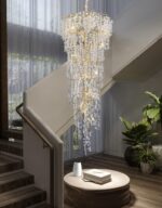Luxury Gold Luster Money Tree Crystal Chandelier - Image 2