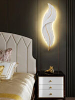 LUXURY Feather Wall Lamp ( 2Feet Length ) - Image 2