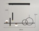 Ultra Modern minimalist Luxury Chandelier - Image 2