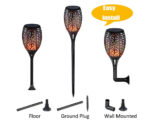 Solar Torch Garden Light (Set of 4pcs) - Image 5