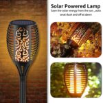 Solar Torch Garden Light (Set of 4pcs) - Image 6