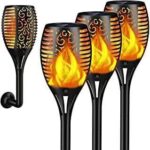 Solar Torch Garden Light (Set of 4pcs) - Image 4