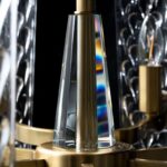 Modern Luxury Water Drops Pattern Glass Chandelier Round (1000mm) - Image 2