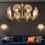Post Modern Luxury Shell Style Chandelier (800mm) - Image 3